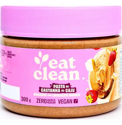 PASTA CASTANHA DE CAJU MORANGO C/CHOC BRANCO 300G DUX