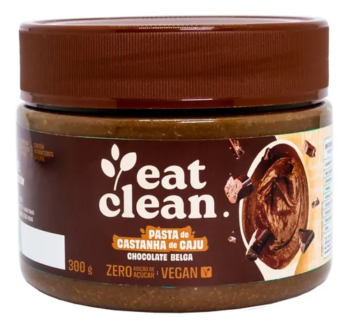 PASTA CASTANHA DE CAJU CHOC BELGA EAT CLEAN 300G DUX