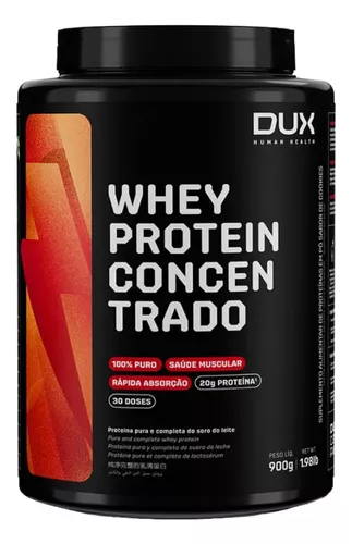 WHEY PROTEIN CONCENTRADO COCO 900G - DUX