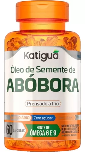 OLEO DE SEMENTE DE ABOBORA CPS GEL C/60 - KATIGUA