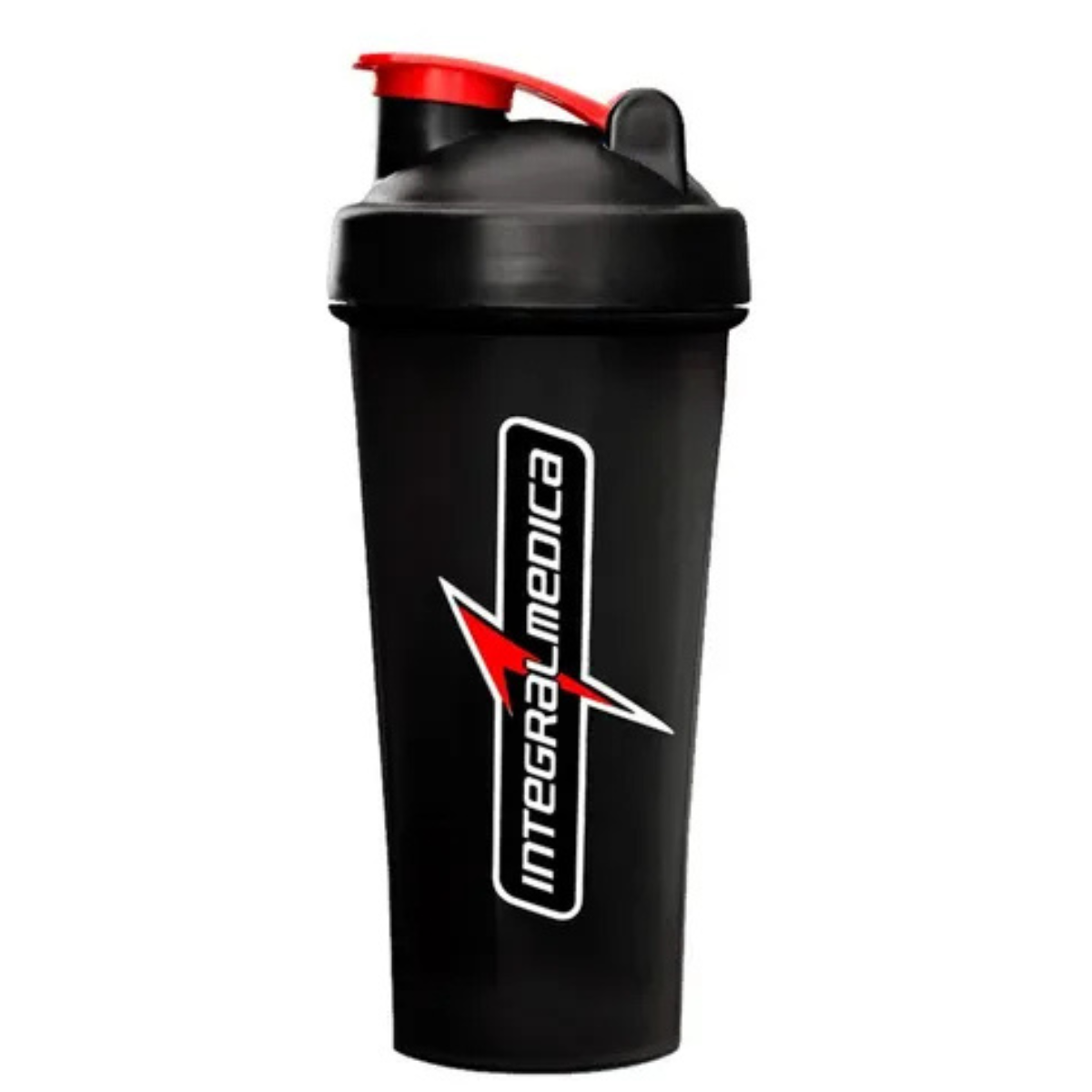 Coqueteleira Preta 1 Dose 600ML Integralmedica