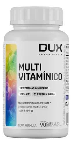 MULTIVITAMINICO POLIVITAMINICO 90 CPS SEM SABOR DUX