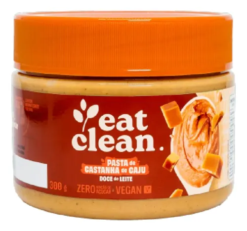 PASTA CASTANHA DE CAJU DOCE LEITE EAT CLEAN 300G  DUX