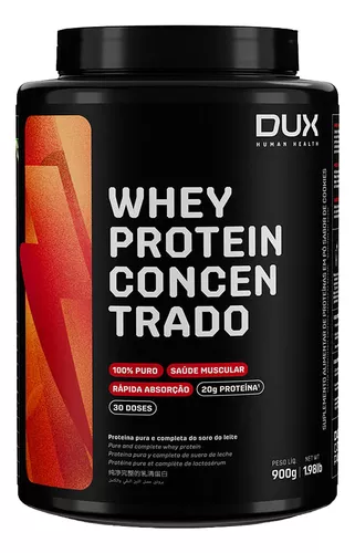 WHEY PROTEIN CONCENTRADO NEUTRO 900G - DUX