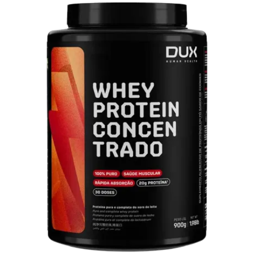 WHEY PROTEIN CONCENTRADO CHOCOLATE 900G DUX