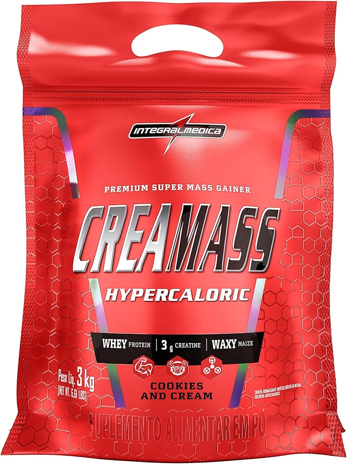 CREAMASS HIPERCALORIC BAUNILHA 3KG - INTEGRALME