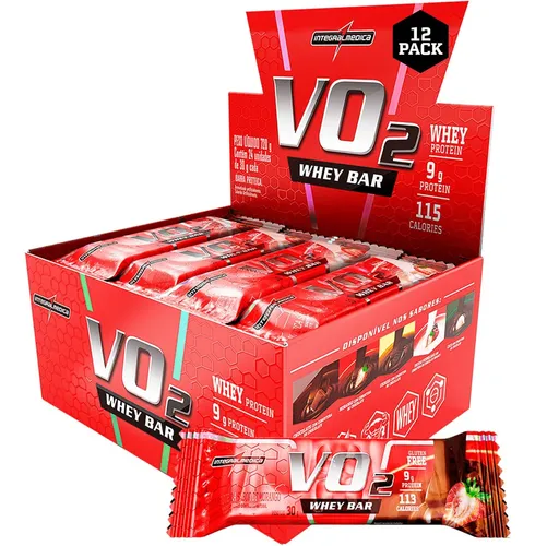 PROTEIN SLIM MORANGO BARRA C/12 30G INTEGRALMEDICA