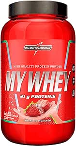 MY WHEY PO SHAKE MORANGO 900G - INTEGRALMEDICA