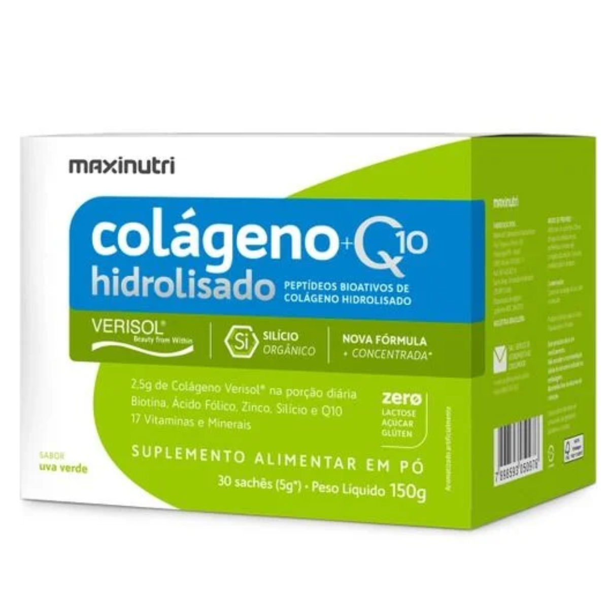 COLAGENO HIDR/VERISOL+Q10 UVA VERDE 30X5G SACHE MAXINUTRI