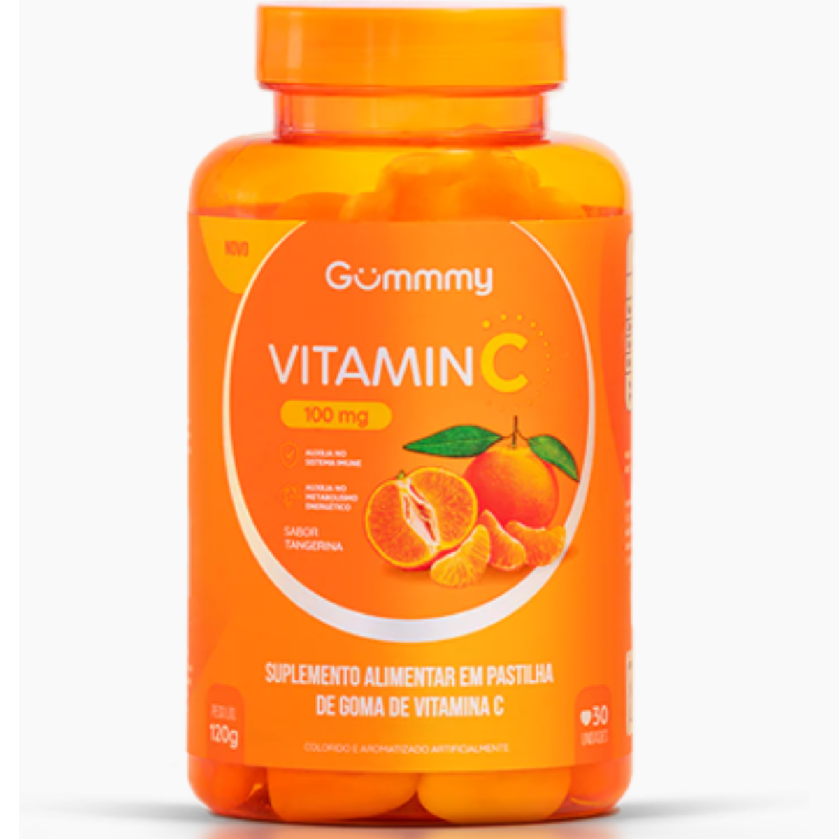 Gummy Vitamina C  C/30 Gomas Sabor Tangerina