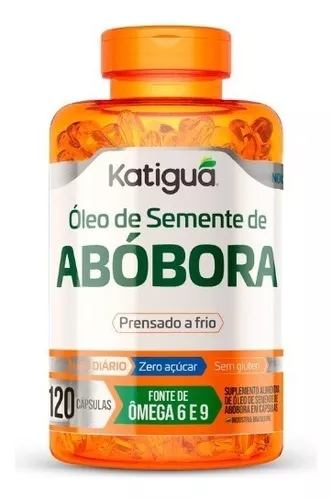 OLEO DE SEMENTE DE ABOBORA 1000MG CPS C/120 - KATIGUA