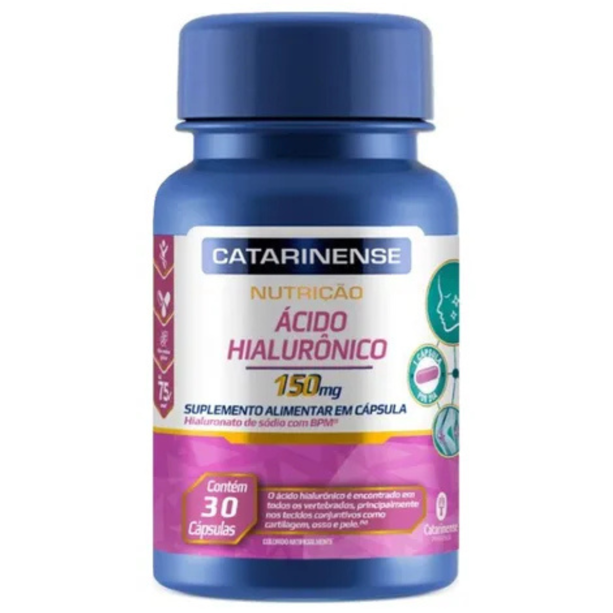 Ácido Hialurônico 150Mg 30 Cps Catarinense